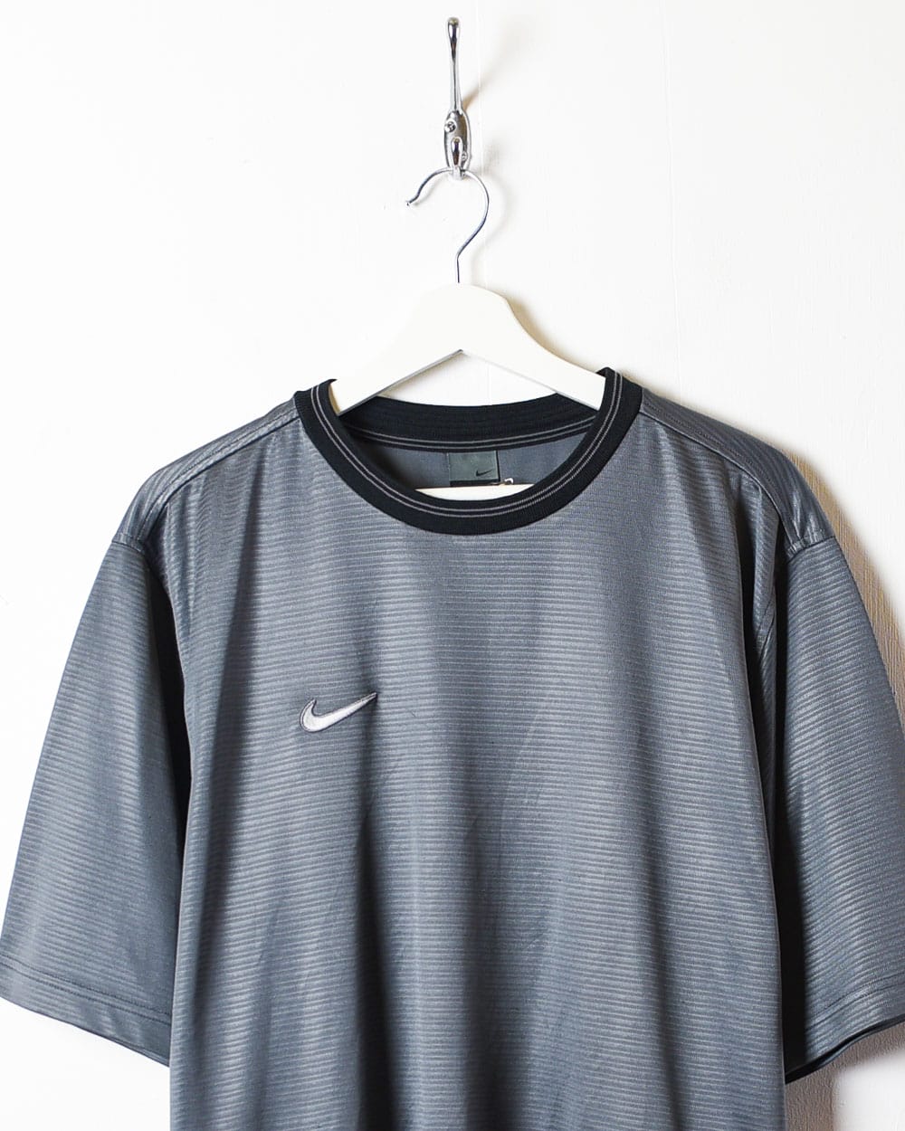 Grey Nike Team T-Shirt - Large