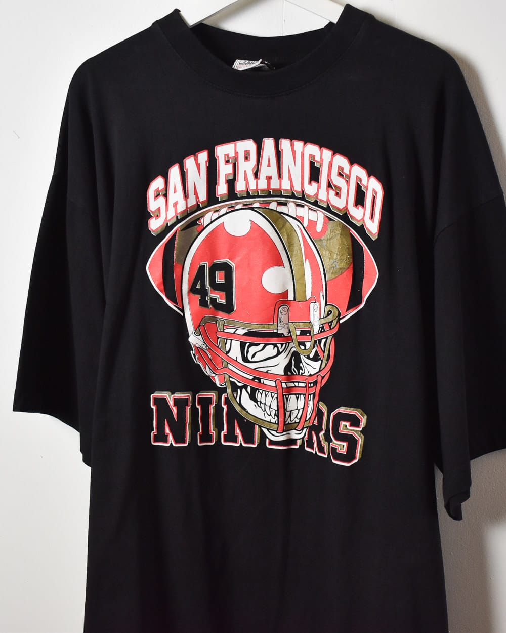 Black Pro Crux San Francisco 49ers T-Shirt - XXX-Large