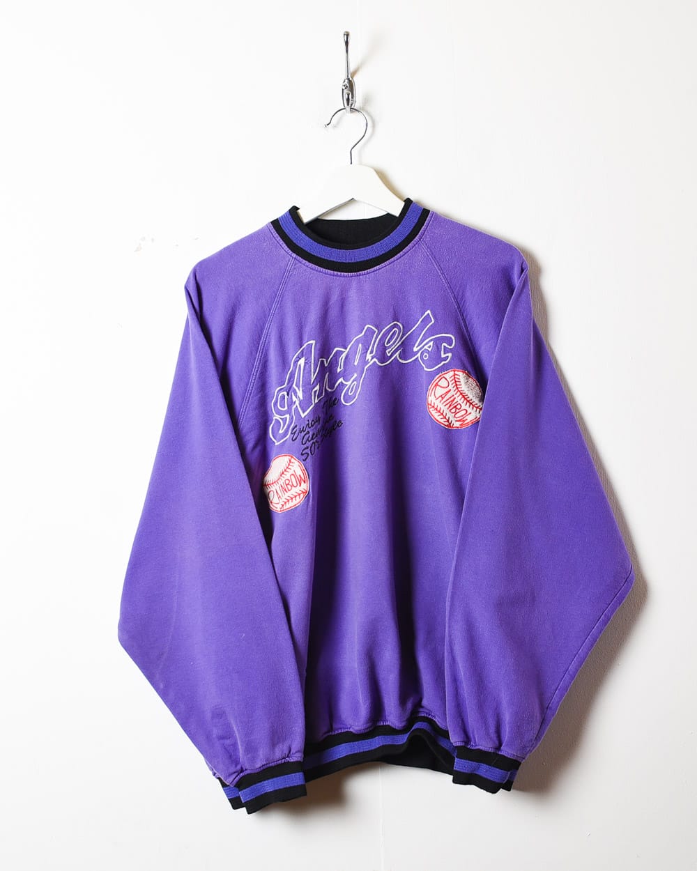 Purple Angels Rainbow Sweatshirt - Medium