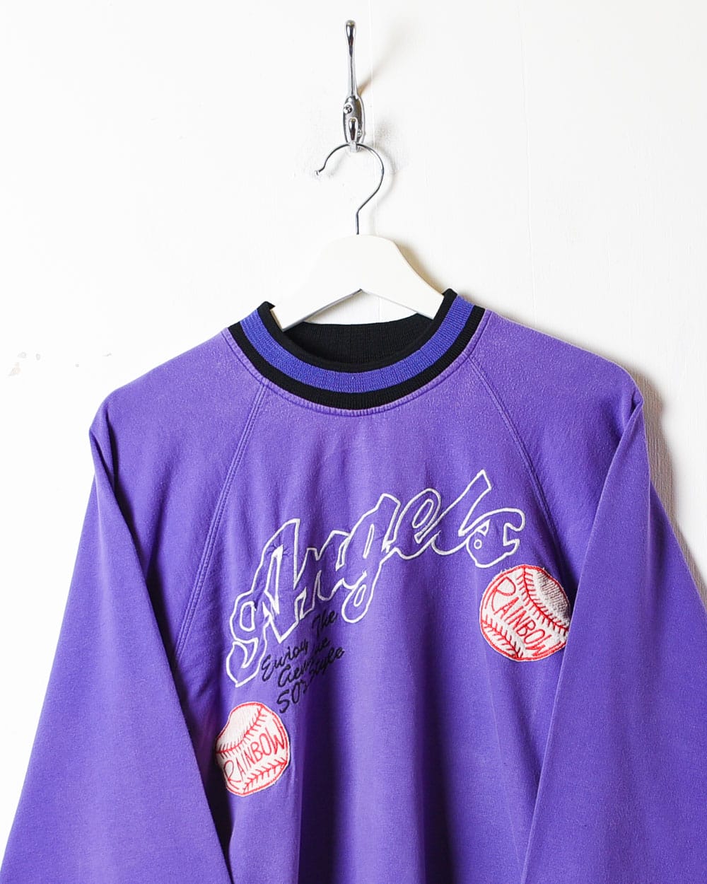 Purple Angels Rainbow Sweatshirt - Medium