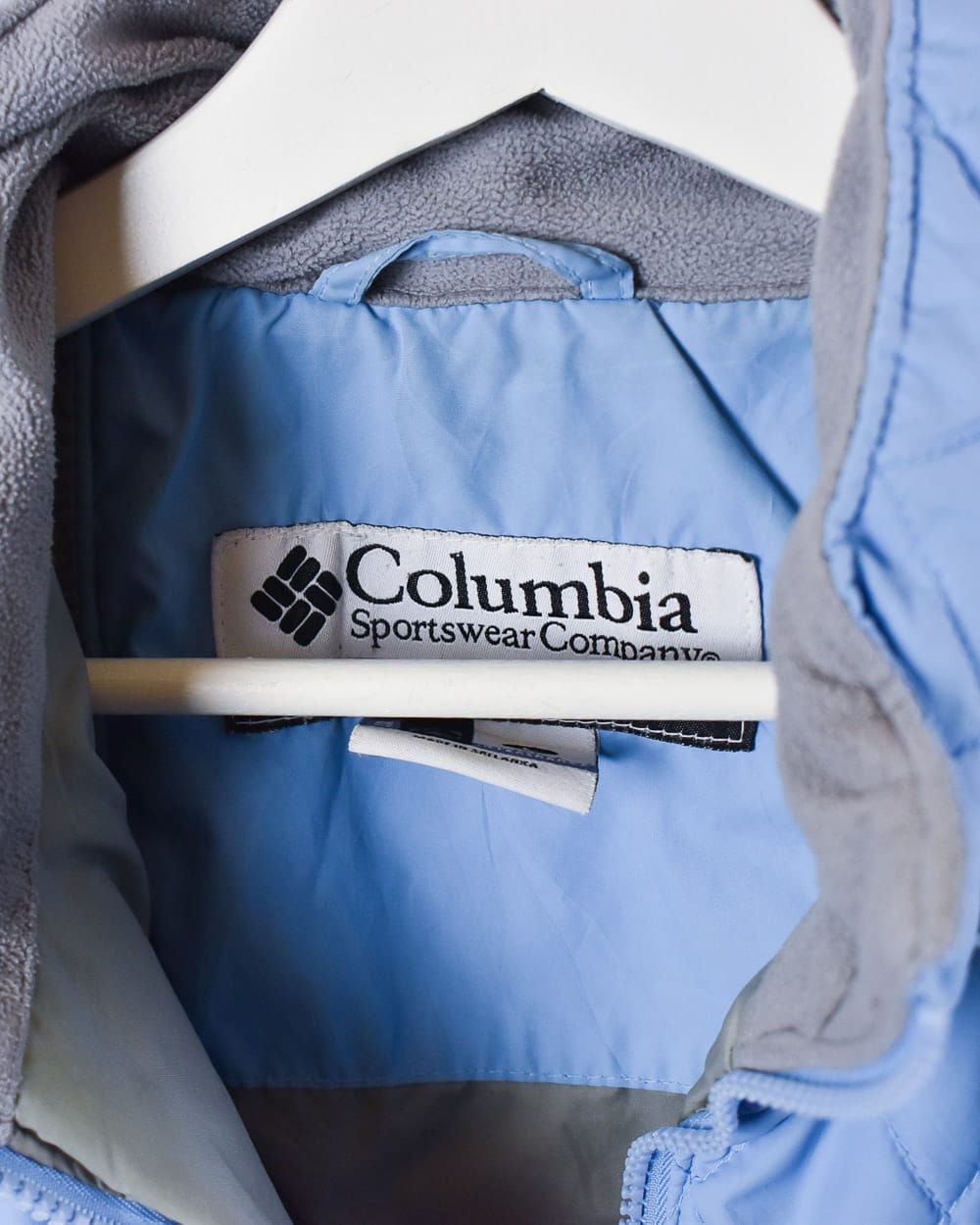 BabyBlue Columbia Puffer Jacket - Large Women's