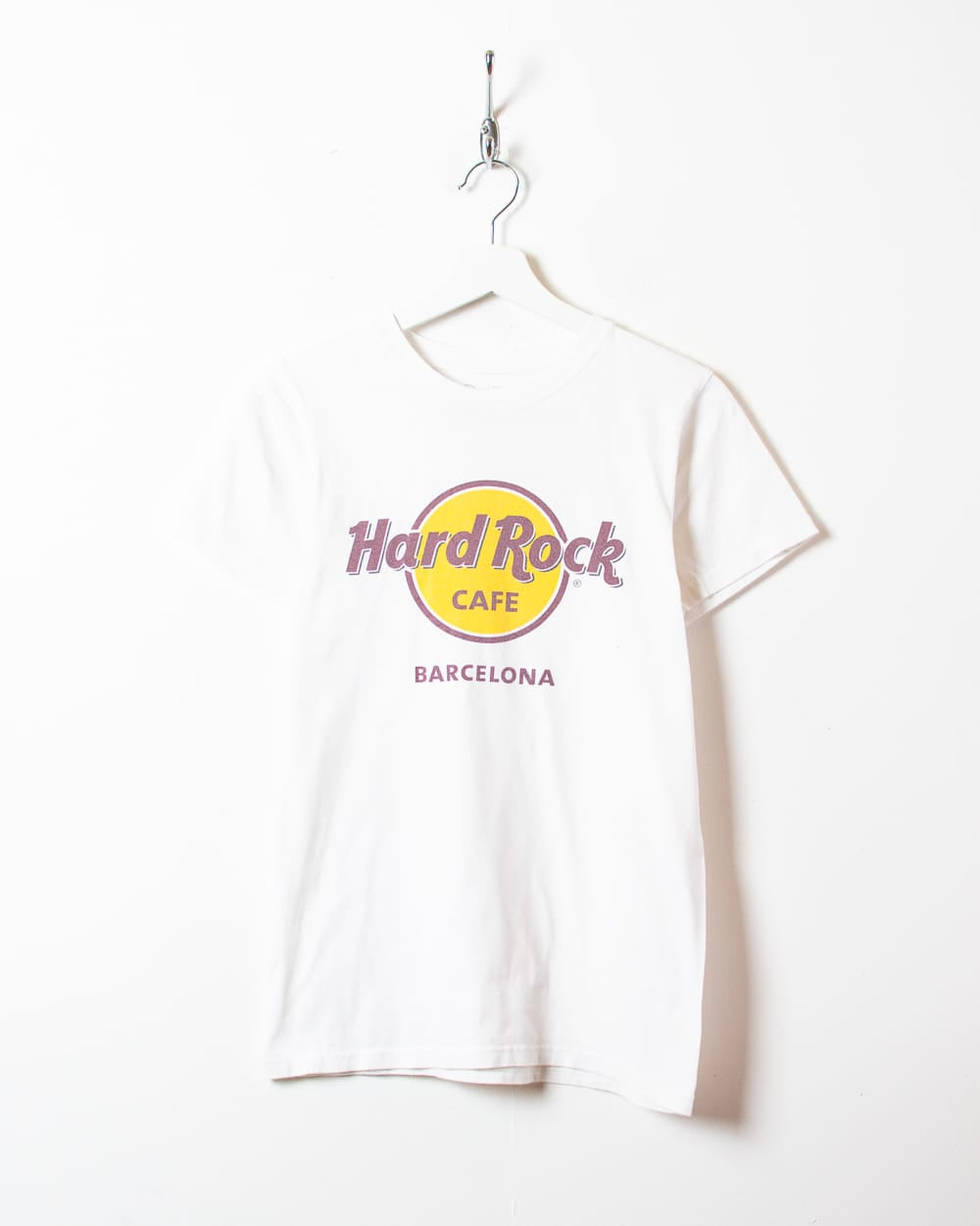 White Hard Rock Cafe Barcelona T-Shirt - X-Small