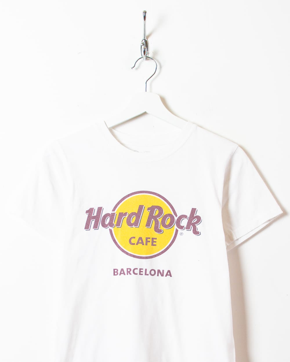 White Hard Rock Cafe Barcelona T-Shirt - X-Small