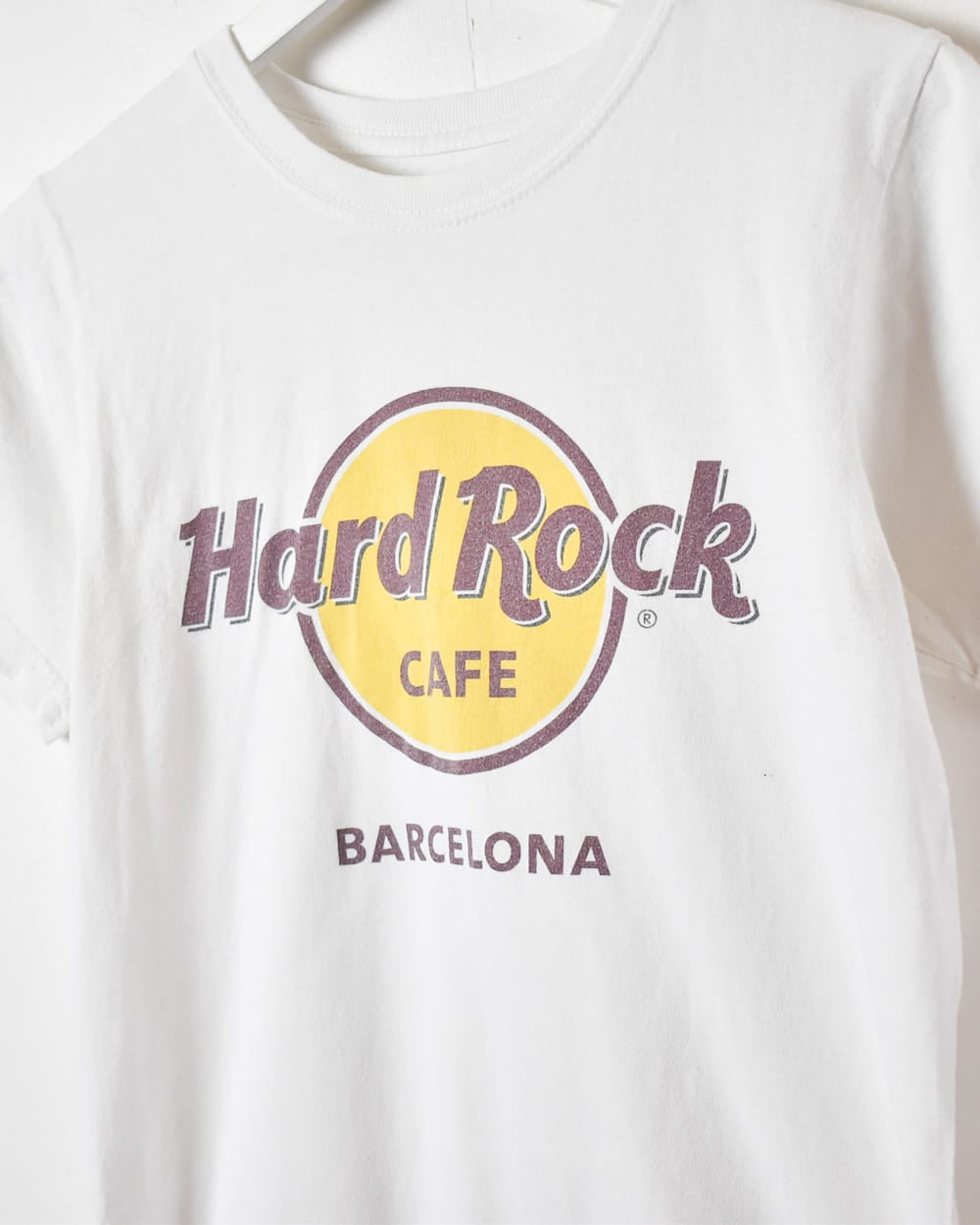 White Hard Rock Cafe Barcelona T-Shirt - X-Small