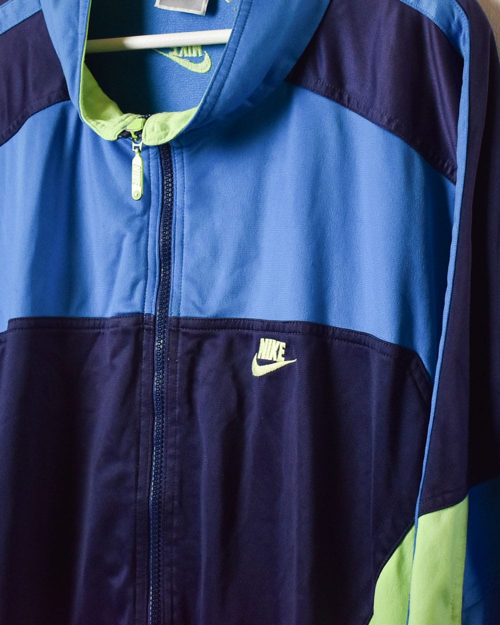 Blue Nike Tracksuit Top - XX-Large