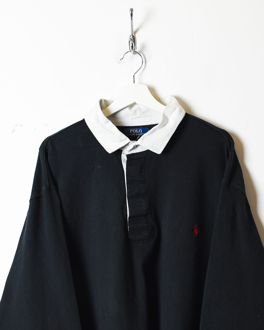 Black Polo Ralph Lauren Rugby Shirt - XXX-Large