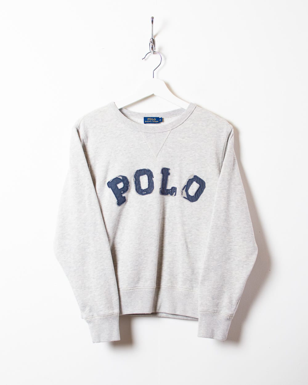 Stone Polo Ralph Lauren Sweatshirt - Small Women's