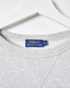 Stone Polo Ralph Lauren Sweatshirt - Small Women's