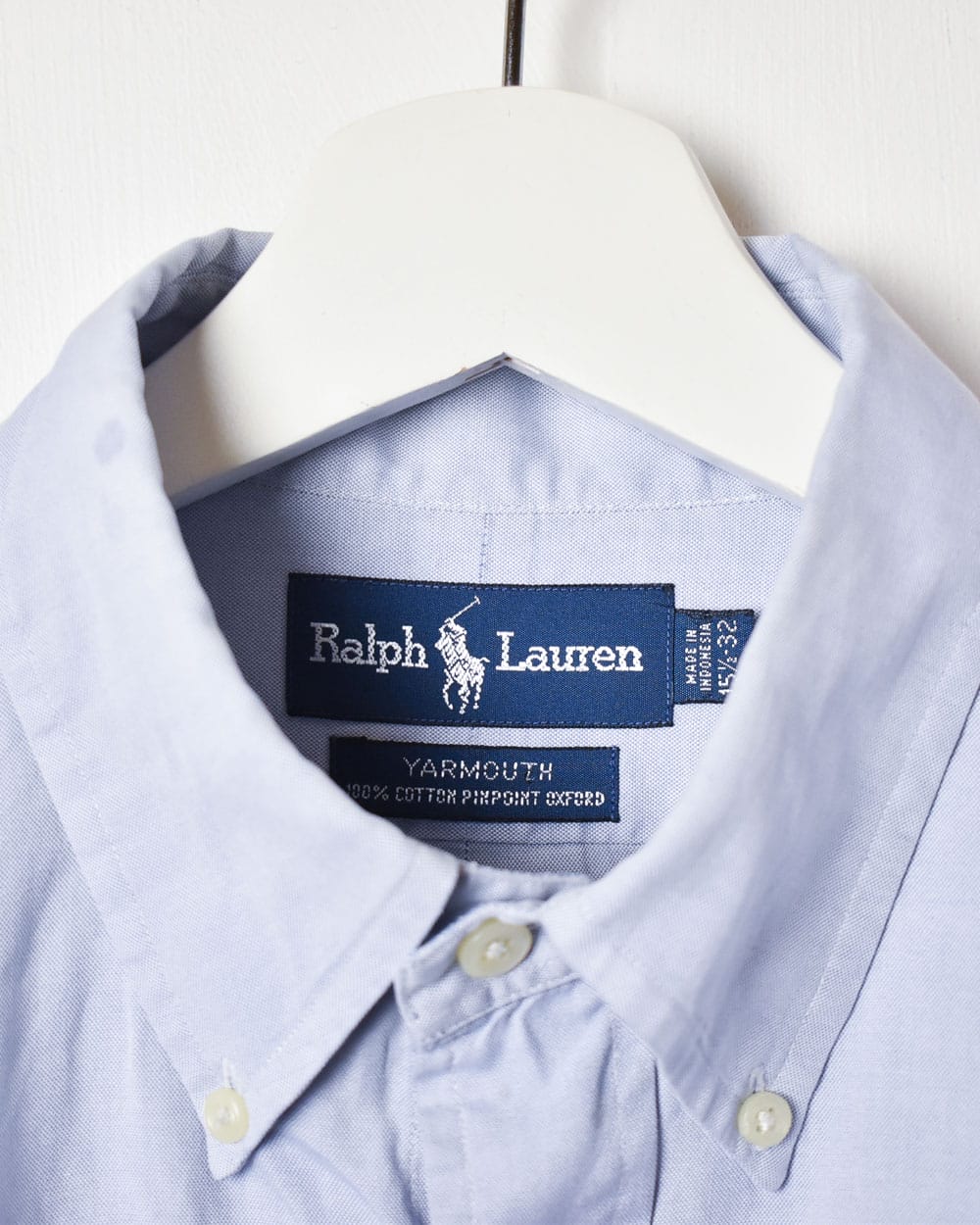 BabyBlue Polo Ralph Lauren Yarmouth Shirt - Medium
