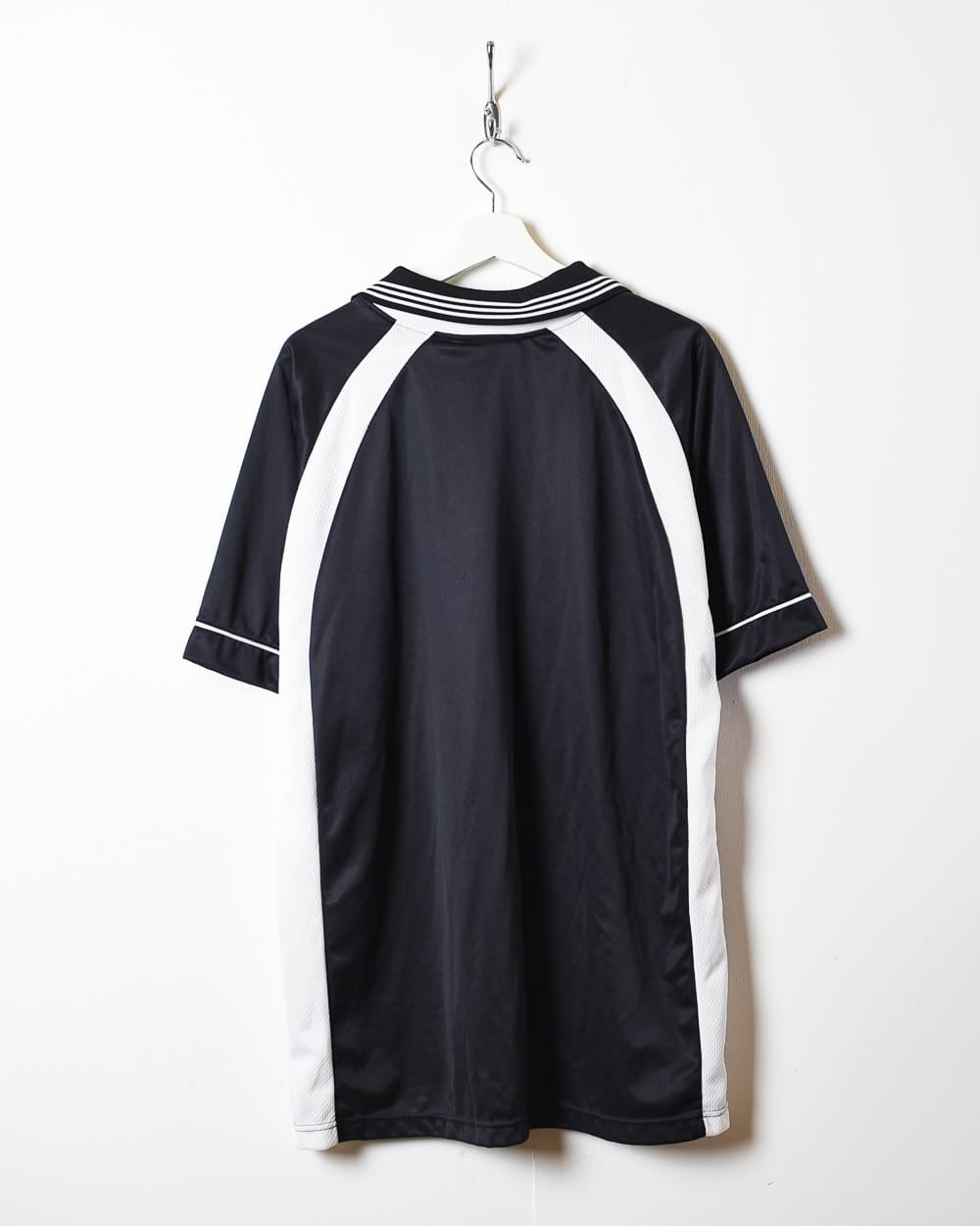 Black Adidas Collared T-Shirt - X-Large