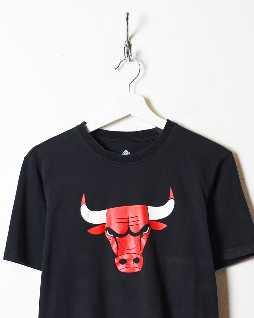 Vintage 00s Black Adidas NBA Chicago Bulls T Shirt Medium Cotton Domno Vintage