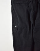 Black Dickies Double Knee Cargo Trousers - W34 L31