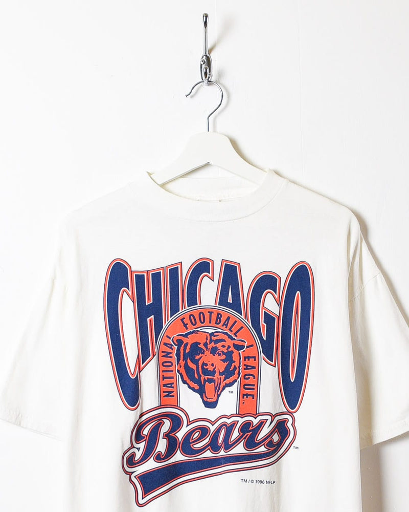 Vintage 90s White Logo 7 NFL Chicago Bears T-Shirt - X-Large