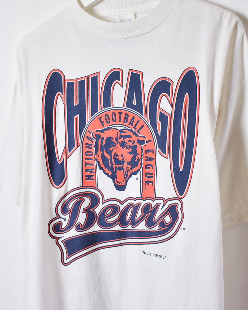 White Logo 7 NFL Chicago Bears T-Shirt - X-Large