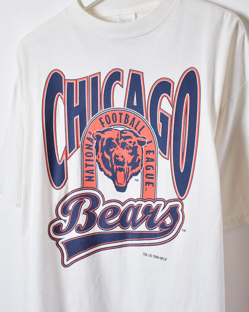 NFL Chicago Bears Jersey Mens Unisex Large V-Neck C-Logo Pullover