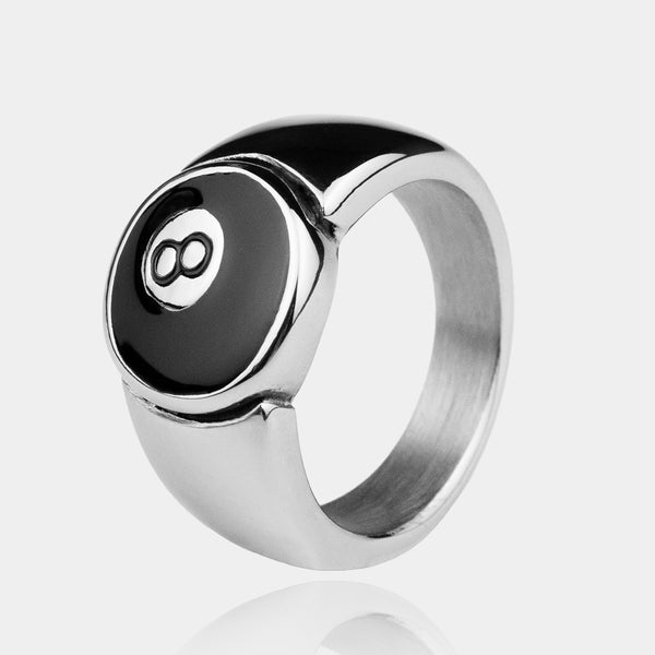8 Ball Ring (Silver)