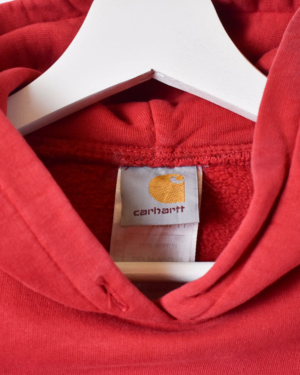 Red Carhartt Hoodie - X-Small