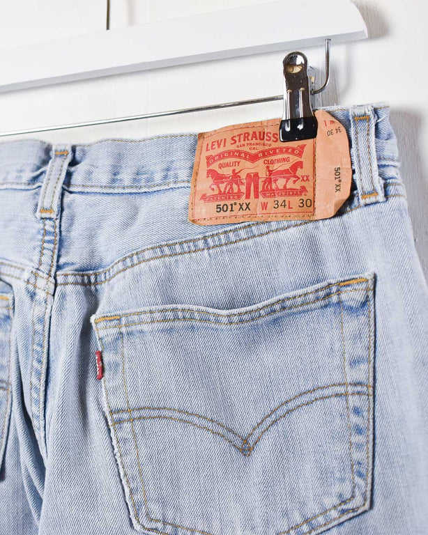 BabyBlue Levi's 501 Jeans - W33 L34