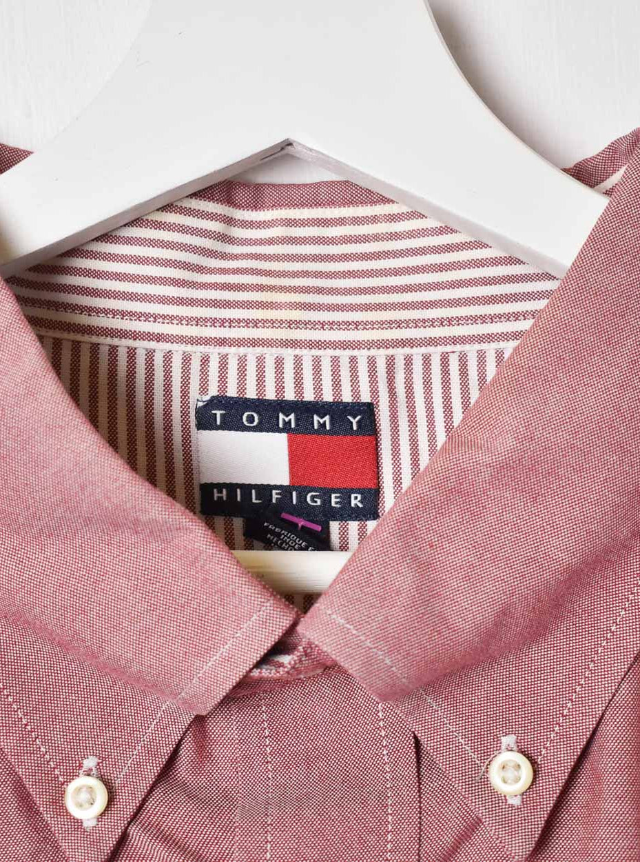 Red Tommy Hilfiger Shirt - XX-Large