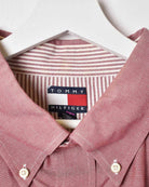 Red Tommy Hilfiger Shirt - XX-Large