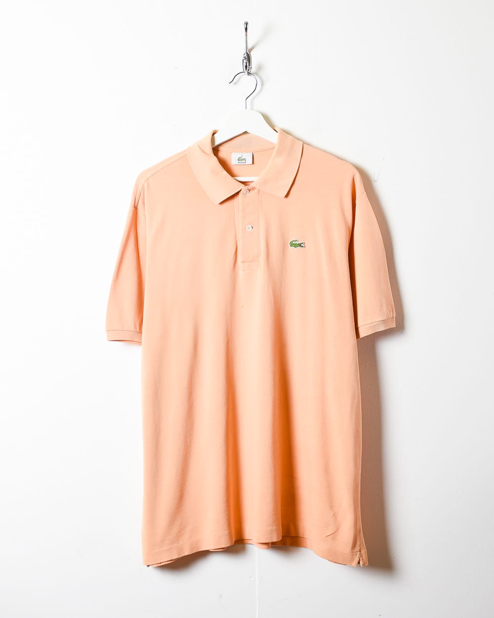 Orange Lacoste Polo Shirt - X-Large