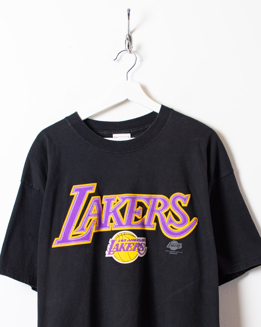 Black Lee Sport Los Angeles Lakers T-Shirt - X-Large