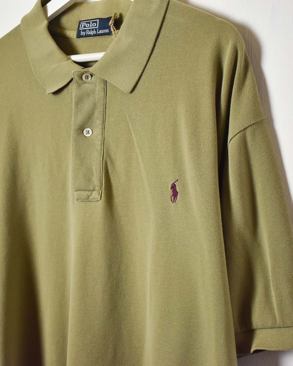 Khaki Polo Ralph Lauren Polo Shirt - XX-Large