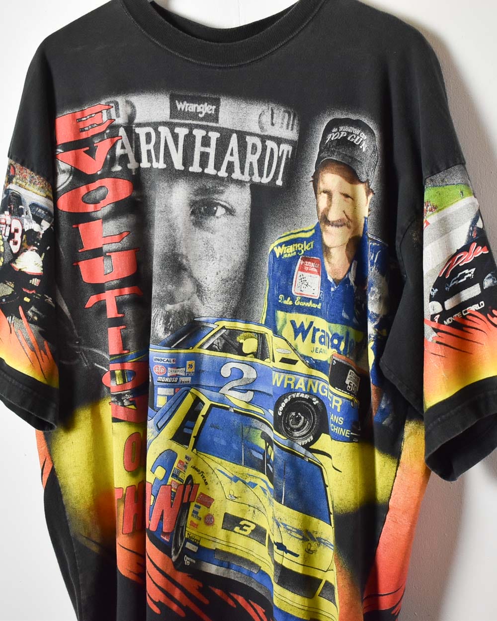 Vintage Dale Earnhardt Evolution offers of The Man All Over Print T Shirt Size XL