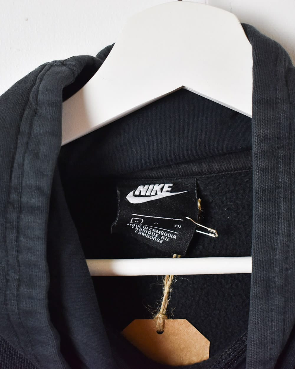 Black Nike Hoodie - Small