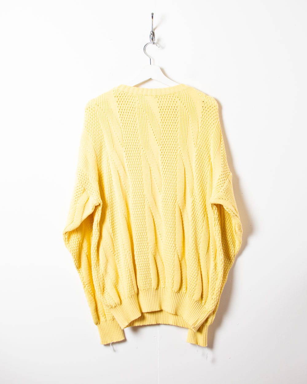 Yellow Puma Knitted Sweatshirt - Large