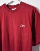 Red Reebok T-Shirt - X-Small