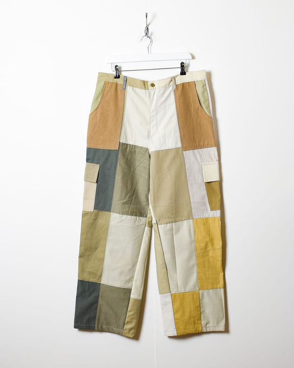 Neutral Reworked Baggy Cargo Trousers - W34 L29