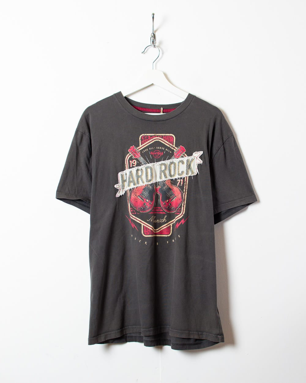 Grey Hard Rock Cafe Munich T-Shirt - Large