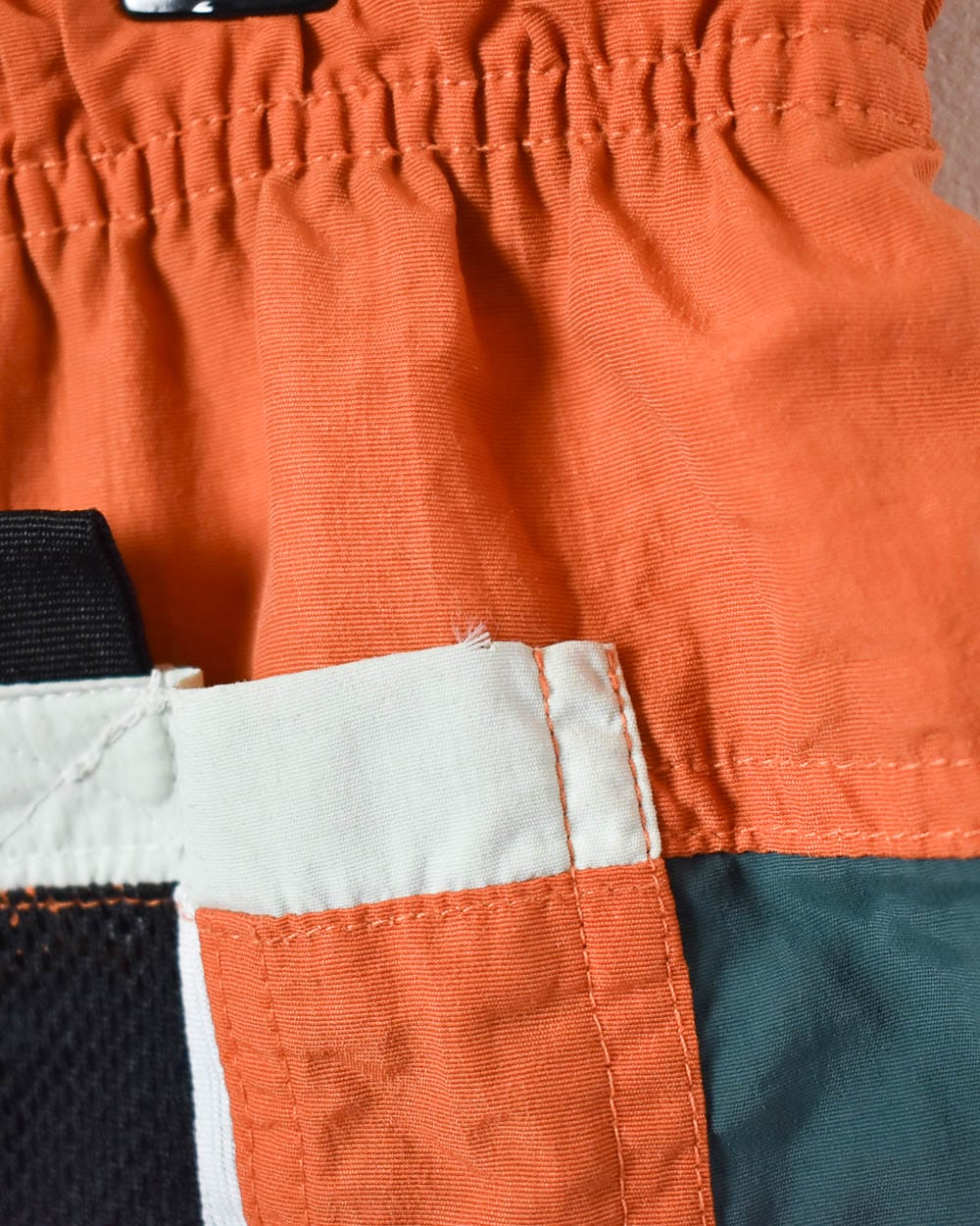 Orange Fila Mesh Shorts - Medium