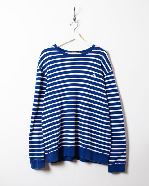 Vintage clearance striped sweatshirt