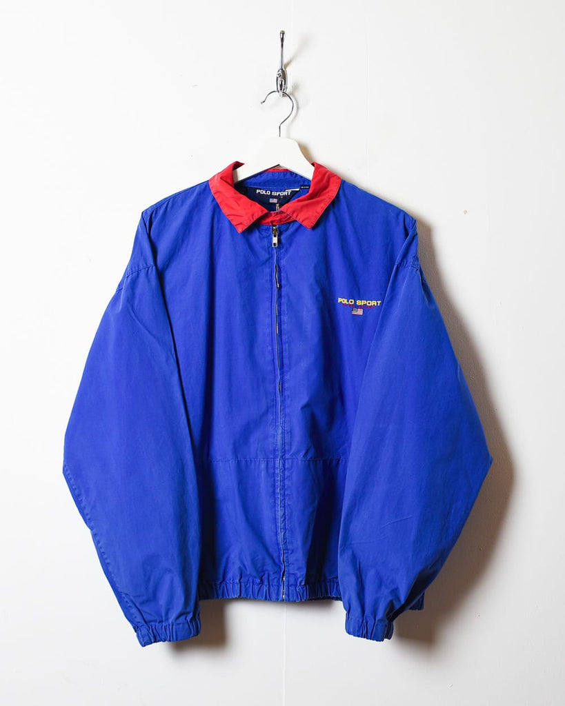 Vintage 90s Blue Polo Sport Ralph Lauren Harrington Jacket