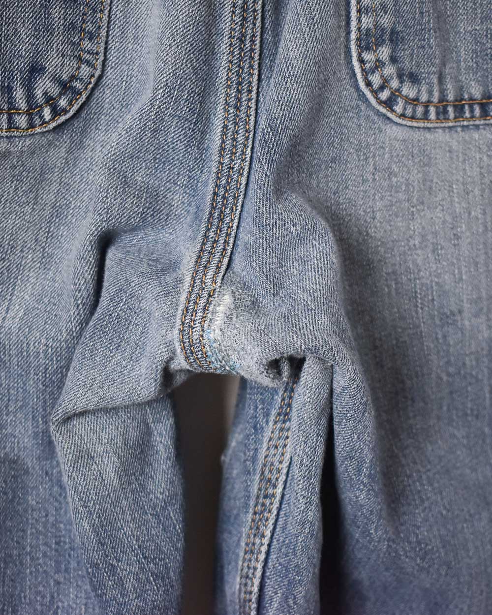Blue Carhartt Double Knee Carpenter Jeans - W34 L33