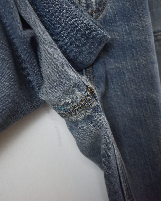 Blue Carhartt Double Knee Carpenter Jeans - W34 L33