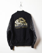 Blue Godden Grizzlies Oakland University Baseball  Leather Varsity Jacket  - X-Large