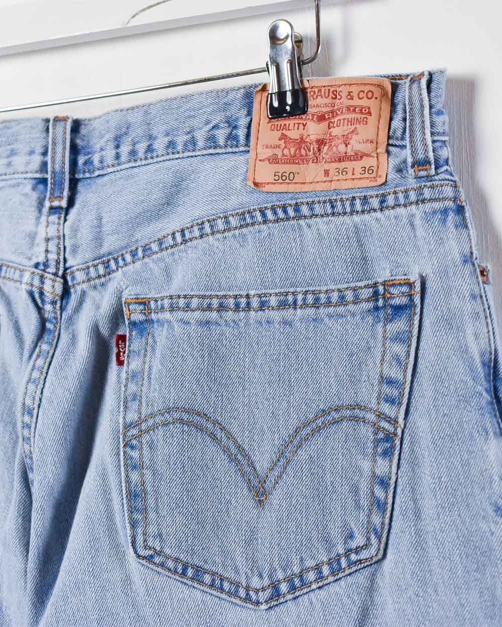 Blue Levi's 560 Jeans - W36 L34