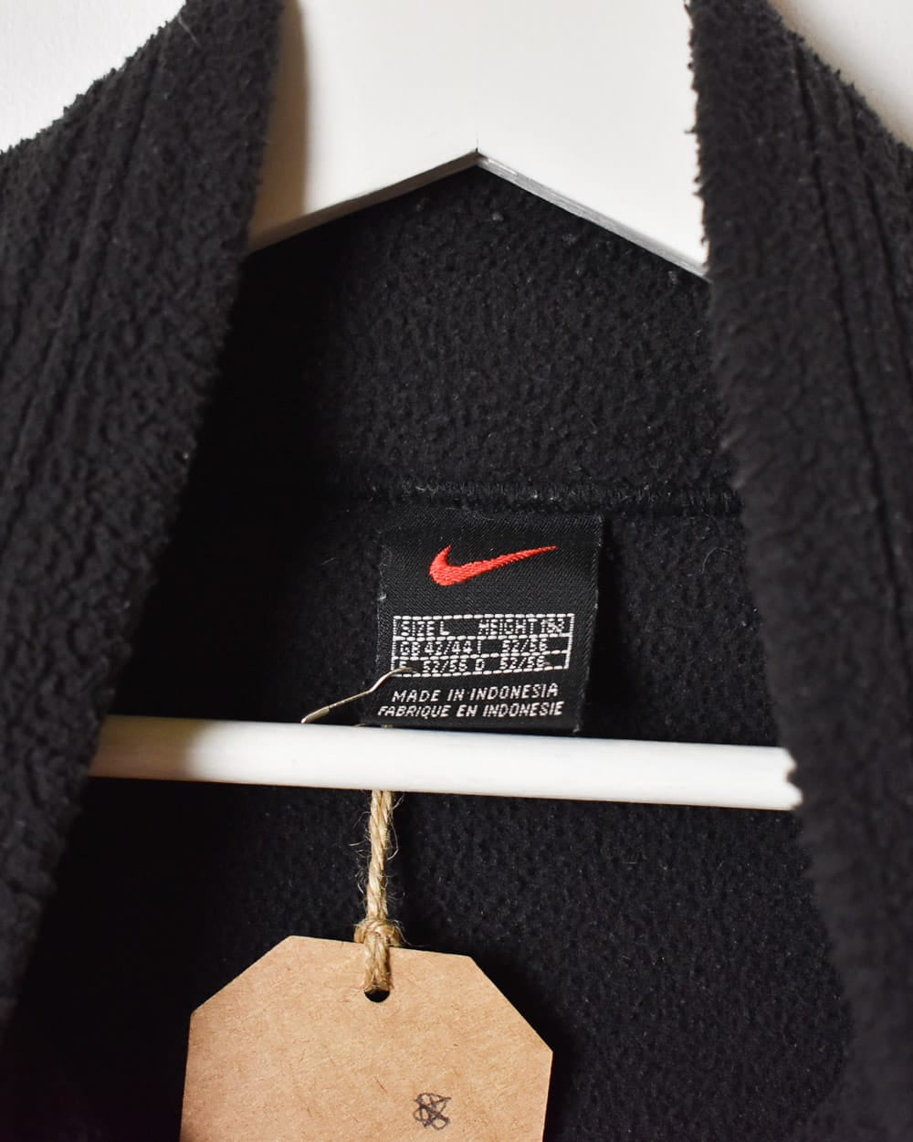 Black Nike 1/4 Zip Fleece - Large