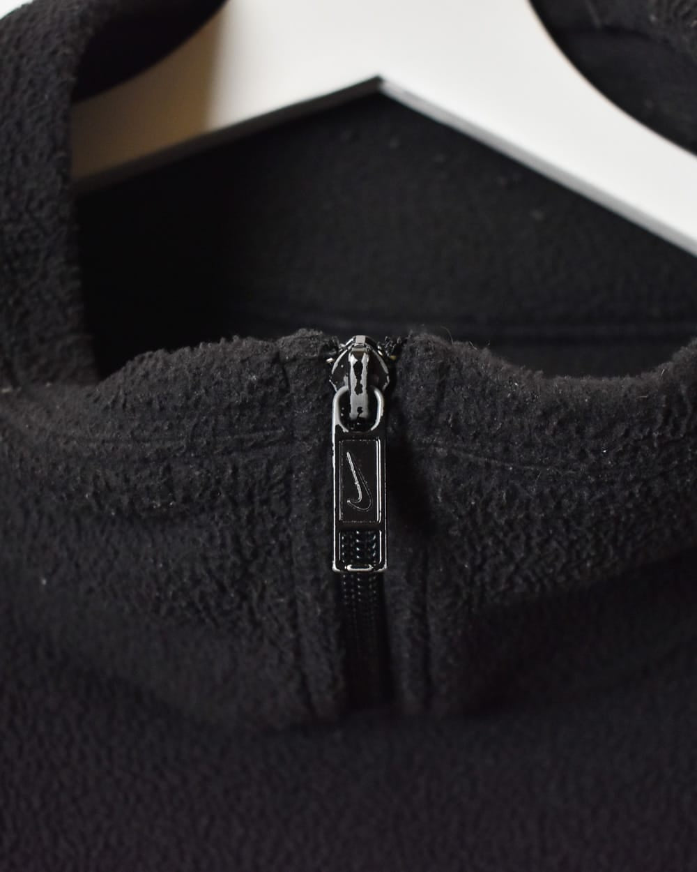Black Nike 1/4 Zip Fleece - Large