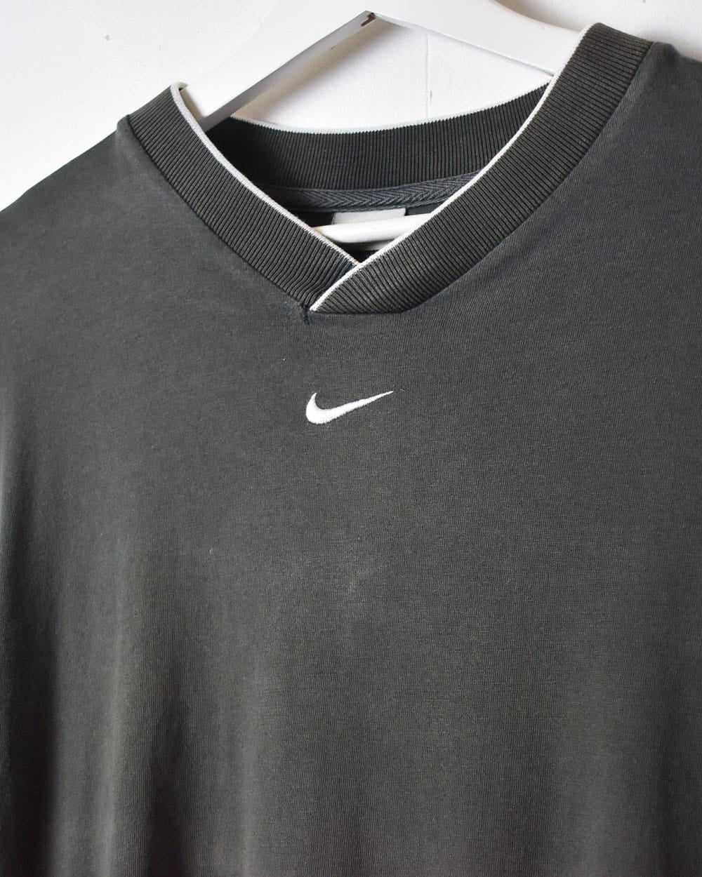 Grey Nike Faded T-Shirt - Large