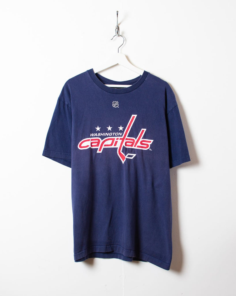 Vintage 00s Navy Reebok X NHL Washington Capitals T-Shirt - X