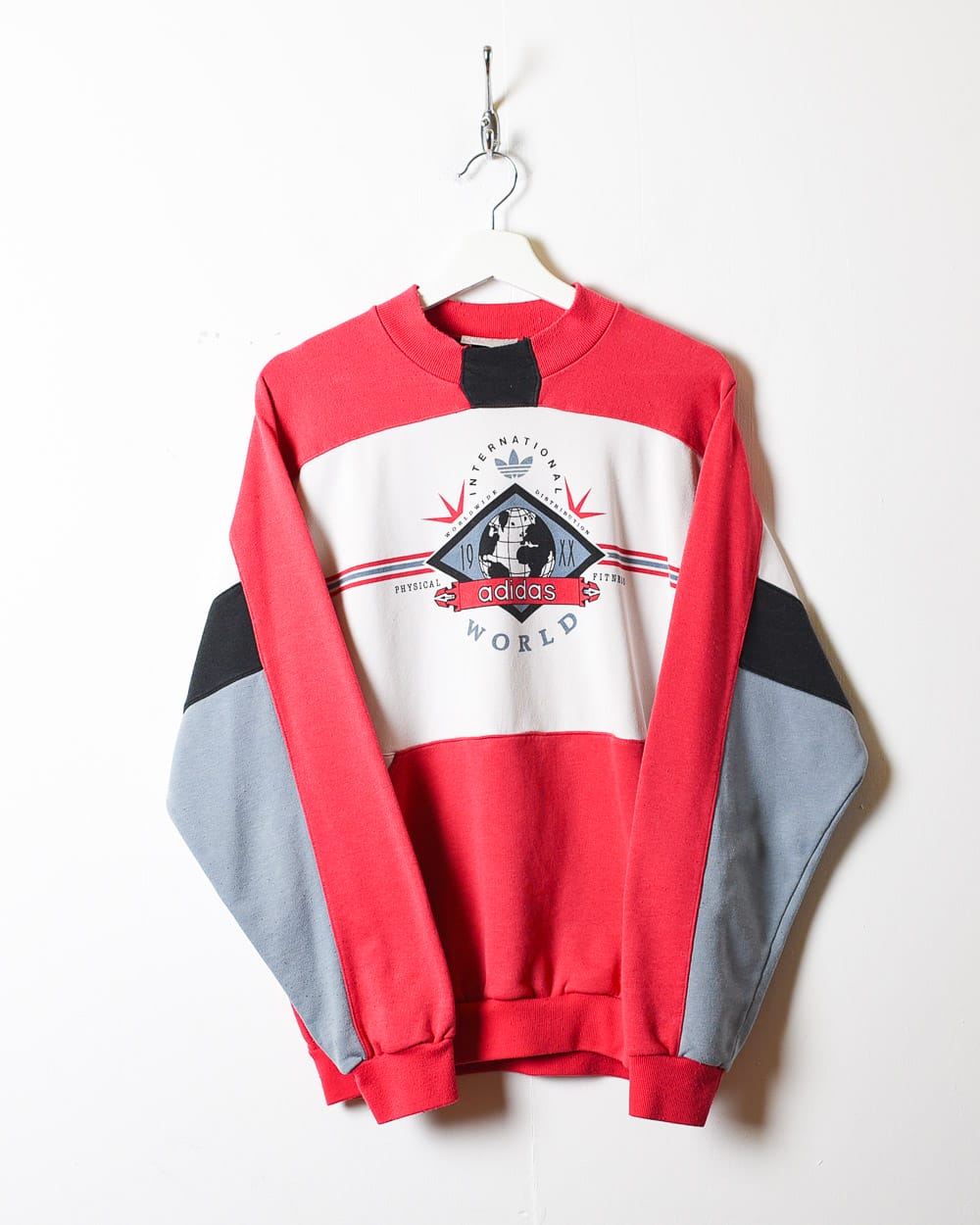 Red Adidas International Sweatshirt - Large