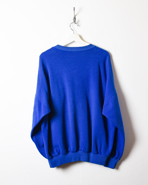 Blue Adidas Sweatshirt - Large