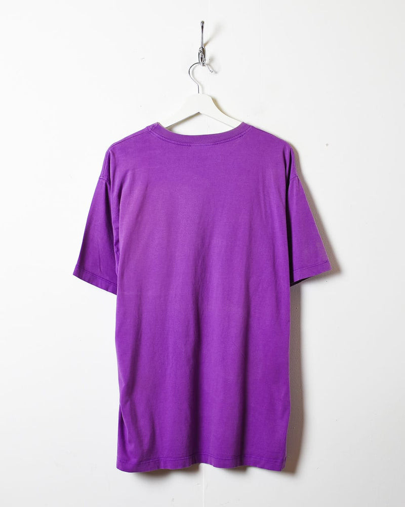 Purple Adidas T-Shirt - X-Large