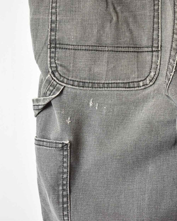 Grey Carhartt Double Knee Carpenter Jeans - W34 L33