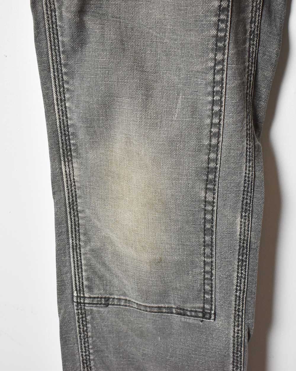 Grey Carhartt Double Knee Carpenter Jeans - W34 L33