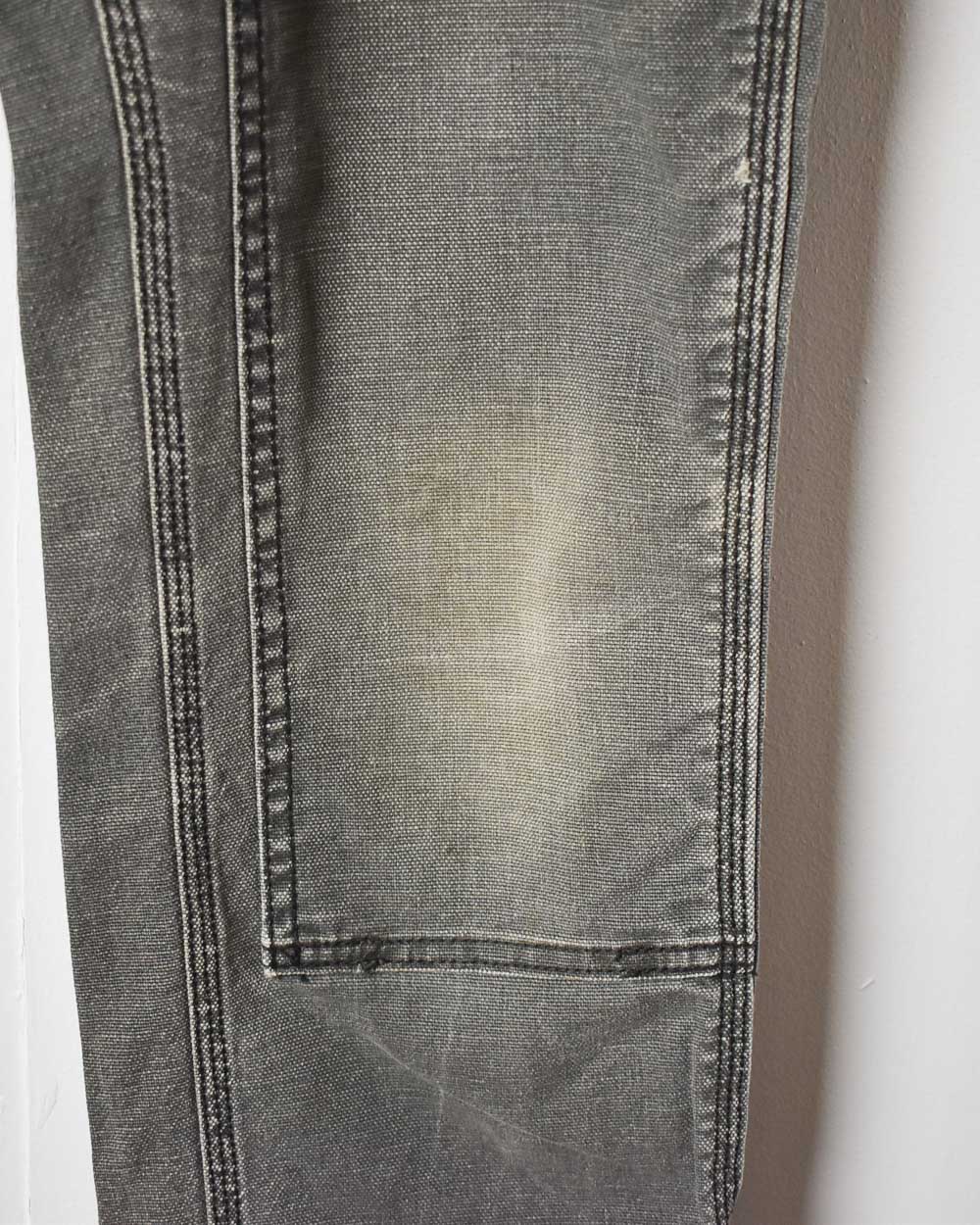 Grey Carhartt Double Knee Carpenter Jeans - W34 L33